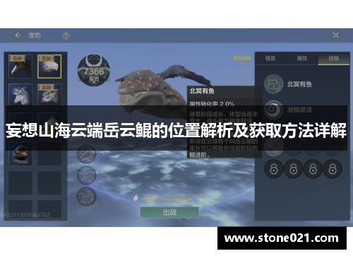 妄想山海云端岳云鲲的位置解析及获取方法详解